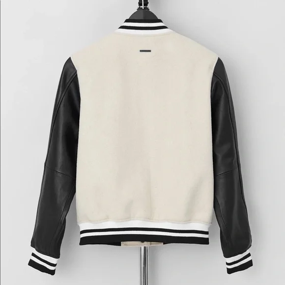 $580⬇️NWT FREE PEOPLE X DEADWOOD VARSITY LEATHER JACKET   Halloween costume cape - Picture 4 of 8